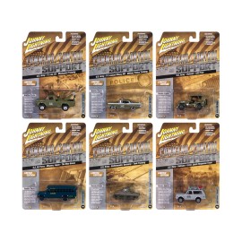 DCD 2024 Release Limited Edition Set a of 6 Pieces Johnny Lightning Military Diecast Models