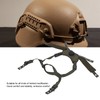 Adjustable Head Size, Helmet Chin Strap, Compatible Nylon Chin Strap