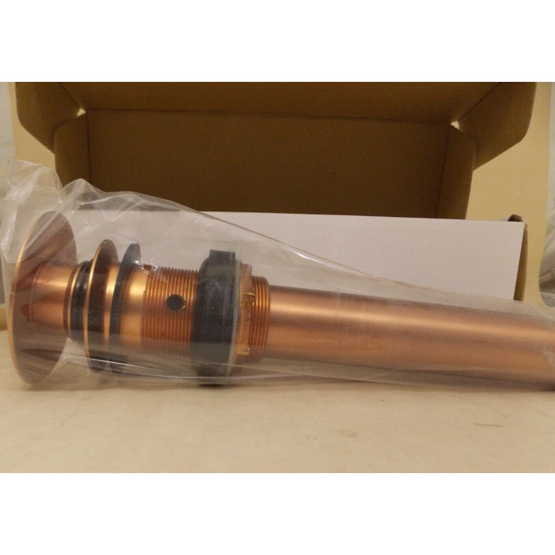 Signature Hardware SH400850 Pop-Up Bathroom Drain With Overflow , Antique