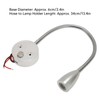 LED Wall Mounted Reading Light Touch Control 3 Color Temperature