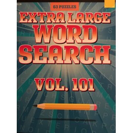 63 Extra Large Word Search Volume 101 by BENDON
