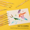 Grabie 11 Pcs Miniature Detail Art Paint Brush Set With