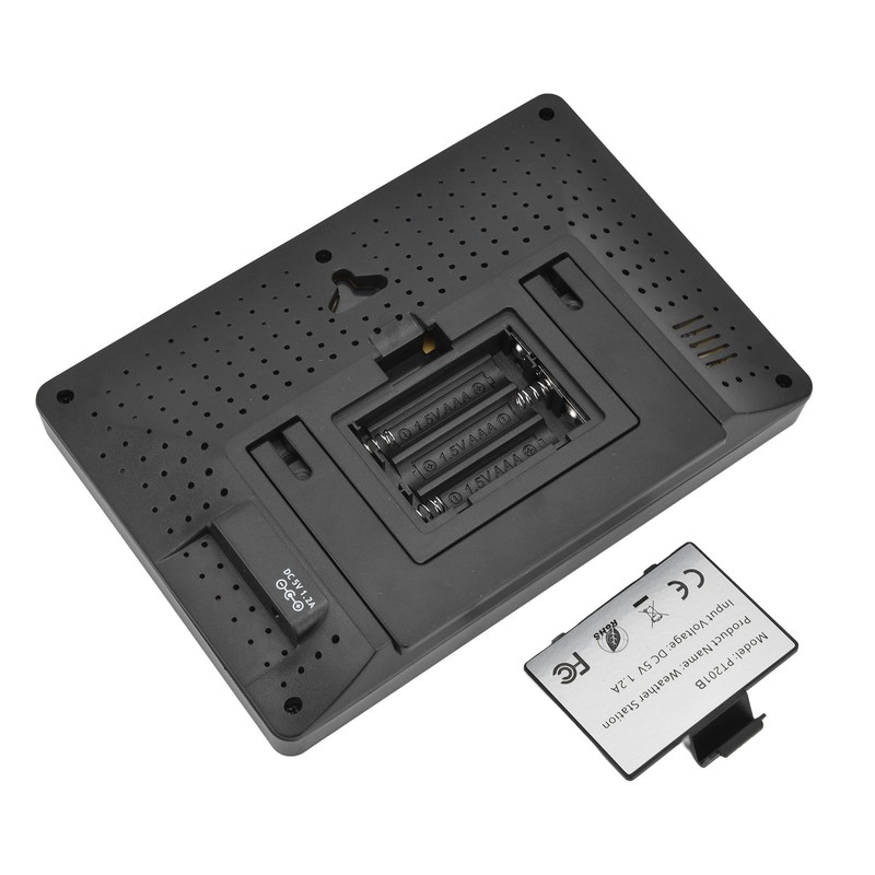 LCD Weather Forecast Station with RCC Receiving Function Wireless Thermometer