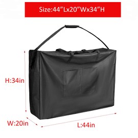 Kasla Rollator Travel Bag,Waterproof Wheelchair Bag for Folding Walker Compatible with Wheelchair Transport Chair Walker Bag for Travel 33" Lx11 Wx29 H