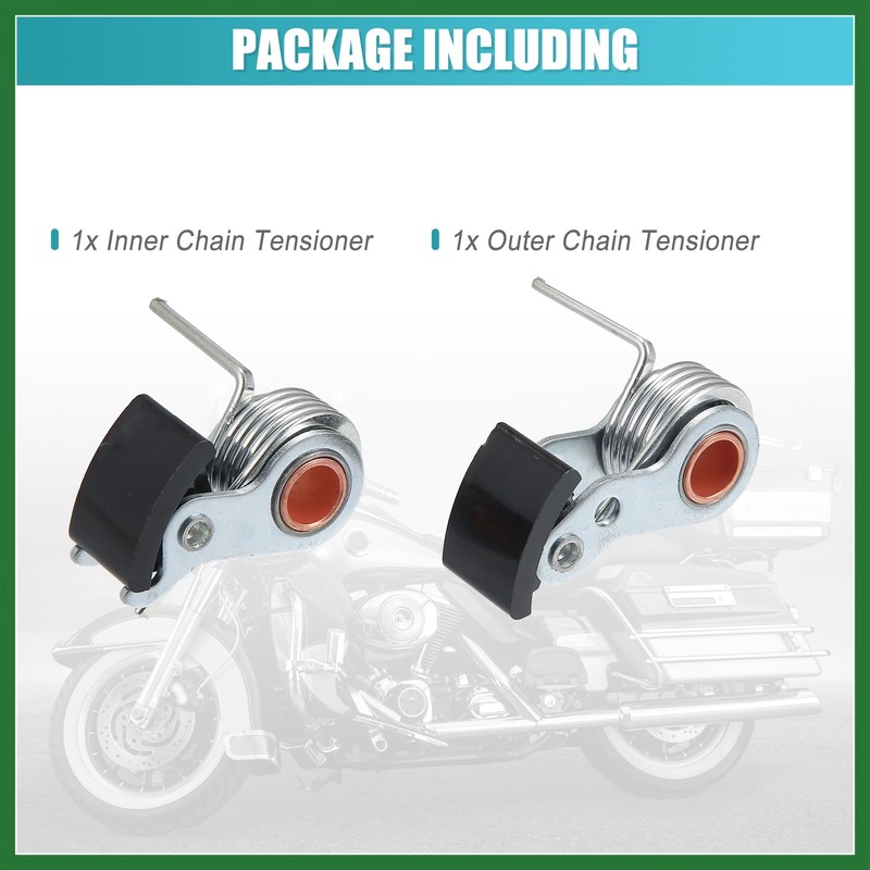 Motoforti 2 Pcs Inner & Outer Cam Chain Tensioner Engine