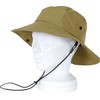 Namelessage Men's Women's Rain Hat, Junior NARH-30, Beige, ML Size,