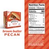 Nonni's Brown Butter Pecan Biscotti, Nutty Pecan Cookie with Rich
