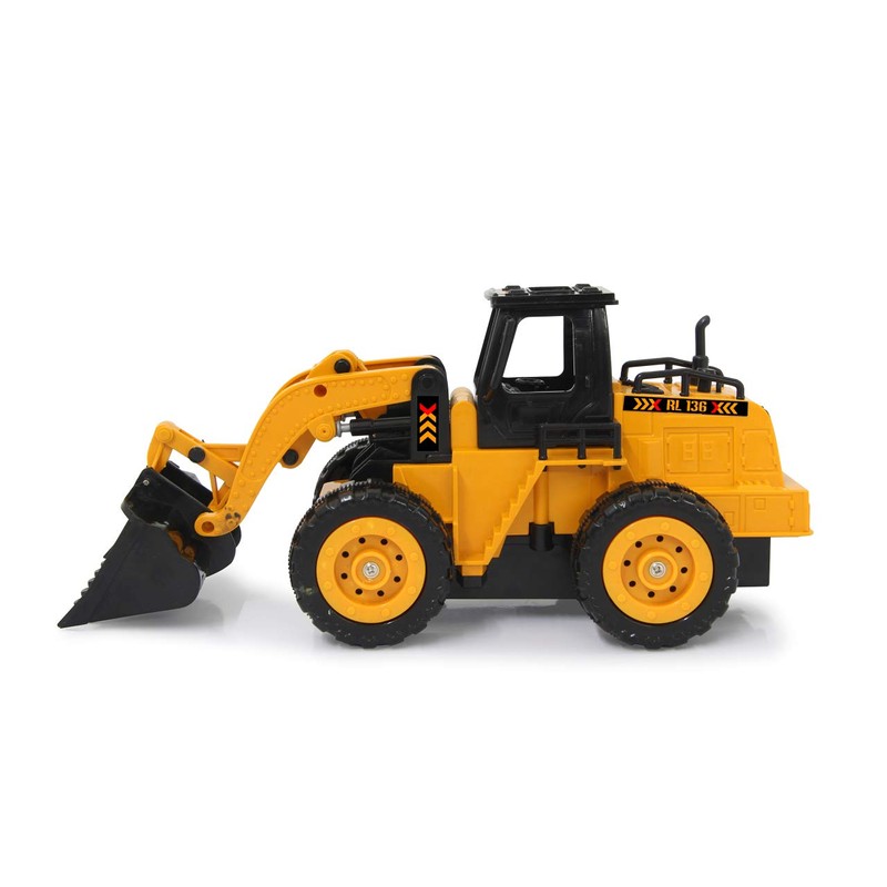 JAMARA 410150 Wheel Loader RL136 1:36 2.4GHz - Lift, Lower,