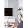 COLAMO Luxury Grey Peel and Stick Subway Tile Backsplash, Glossy