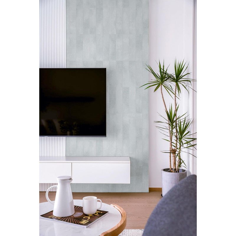 COLAMO Luxury Grey Peel and Stick Subway Tile Backsplash, Glossy