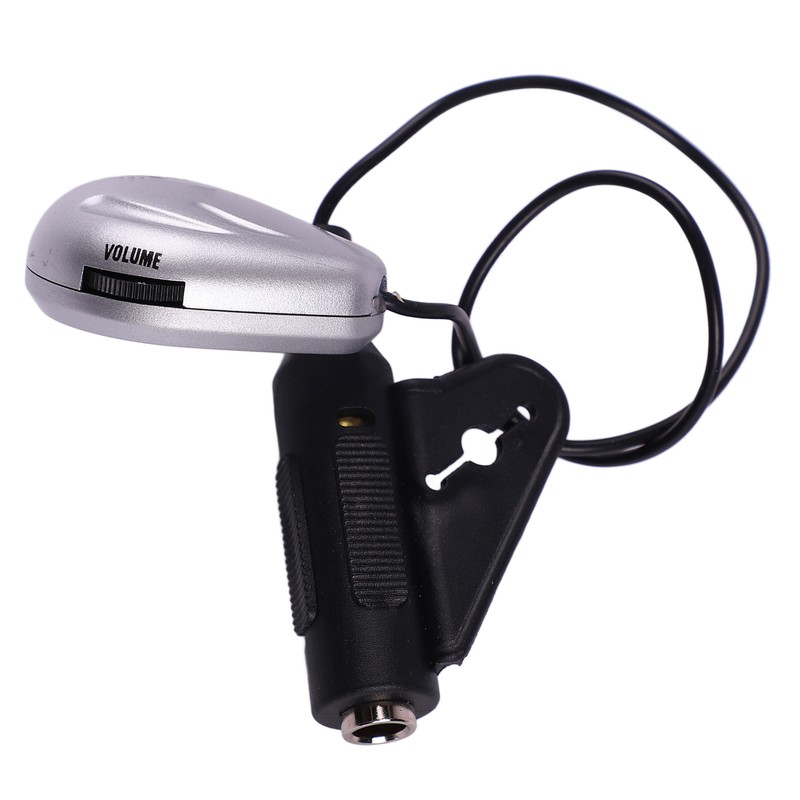 Soundhole Pickup with Jack Contact Microphone Transducer for Acoustic Guitar