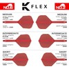 TARGET Darts K Flex Integrated Dart Flight And Shaft, No.6