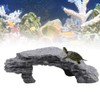 YOUTHINK Aquarium Turtle Basking Habitat, Reptile Shield Climbing Platform Hiding