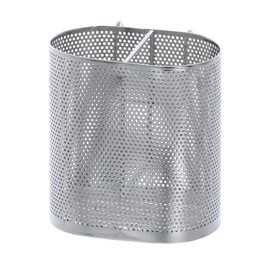 Takagi Silver Punching Chopsticks Stand, Oval 3.7 x 3.9 x 2.5 inches (95 x 100 x 63 mm)