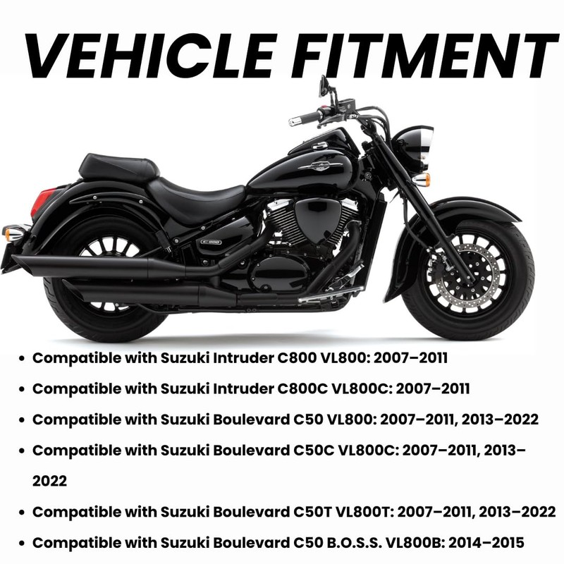 Fuel Pump Assembly Compatible with 2007–2022 Suzuki Boulevard VL800 C50