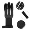 Archery Glove Cowhide Protective 3 Finger Guard Finger Tab Glove