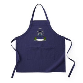 CafePress Snowboarder Winter Sports Snowboarding Skele Kitchen Apron with Pockets, Grilling Apron, Baking Apron