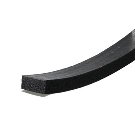 M-D Building Products 06635 3/8 in. x 3/4 in. x 10 ft. Black Sponge Window Seal for Large-Wide Gaps