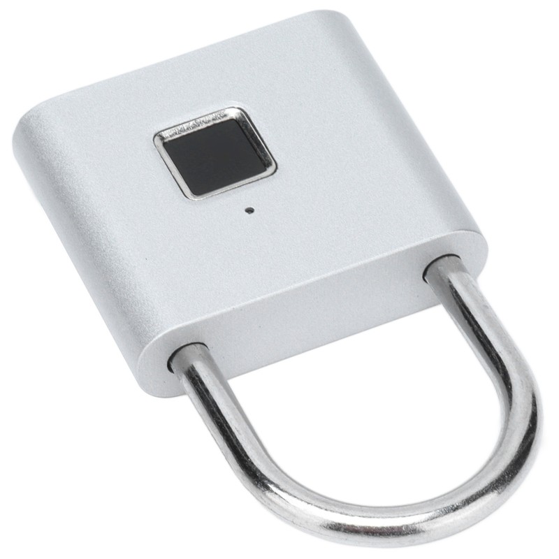 Fingerprint Padlock Zinc Alloy Smart Office Home Cabinet Door Dormitory