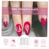 Outanaya 5pcs Floral Nail Art Stamping Plates Kit DIY Templates