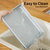 2-PACK Toaster Oven Pans for Baking,Shinsin 9X11 Non-stick Baking Trays,