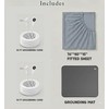 Grounding Sheets for Improving Sleep Quality,25% Pure Silver Fiber+Organic Cotton,Bedding