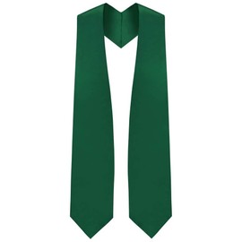 CLERKMANS Unisex Adult 62" Long Plain Graduation Stole Sash