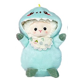Wgxzyq 10inch Sheep Plush Toy, Lamb Stuffed Animal Birthday, Gift for Kids (Dinosaur)