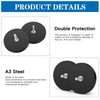 Wukong Rubberised Magnets Diameter 43 mm, Pack of 8 Strong