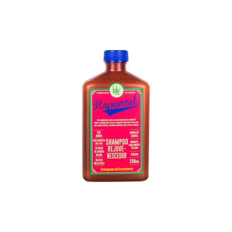 Shampoo Rejuvenecedor Rapunzel Lola Cosmetics 250 Ml