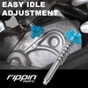 Rippin Moto TPi Idle Adjustment Screw (BLUE) for 2018 up