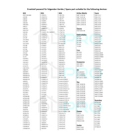 DL-pro Bearing for AEG Electrolux Zanker Zanussi 405507074/4 4055070744 Right for Drive Side Washing Machine Top Loader