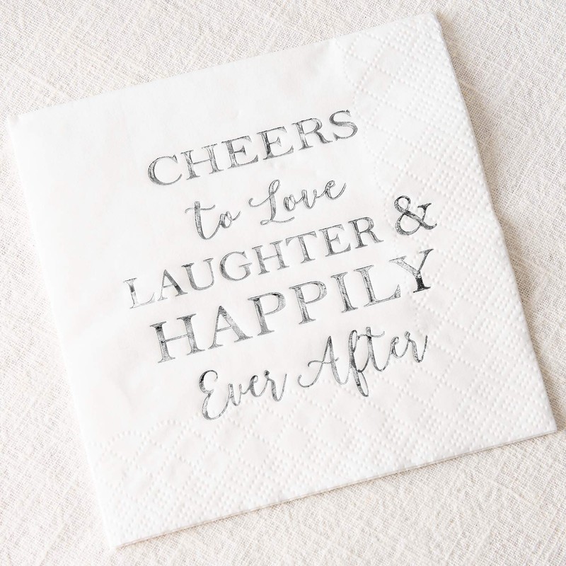 Crisky Bridal - Servilletas de ducha, Plateado, 50