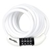 Master Lock 8221JADPROWHT Wire Lock, Bicycle Lock, Dial, Password Setting,