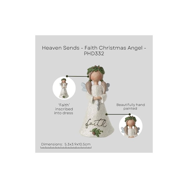 Heaven Sends - Faith Christmas Angel - PHD332
