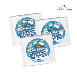 [Label Young] Oil and moisture balance + waste removal + moisture care Punkku Soap Cool Version 3-piece set / [라벨영] 유수분밸런스+노폐물제거+수분케어 빵꾸솝 쿨버전 3개세트