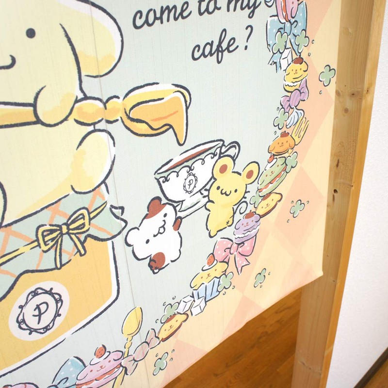 Noren Workshop 11885 Pompompurin Interior Goods Sundries Noren Tapestry Poster