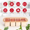1 Cup Extra Large Silicone Ice Cube Freezing Trays with