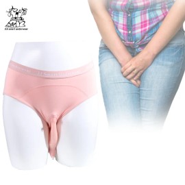 JJ smart Medical Consumables Portable Incontinence Female Urine Collection Bag 1000ml Urinal Bagcolor: Rose Pink, size: M