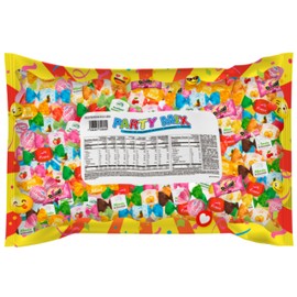 Ultimate Party Mix 5 Lb Bulk Candy Variety Chewy & Hard Candies, Lollipops, Fruit Chews Assorted Fruity Flavors Fun Size Sampler 80 Oz