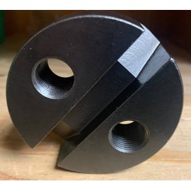 500 Series Stump Grinder Pocket - For 1/2" Finger Teeth (Chamfered)