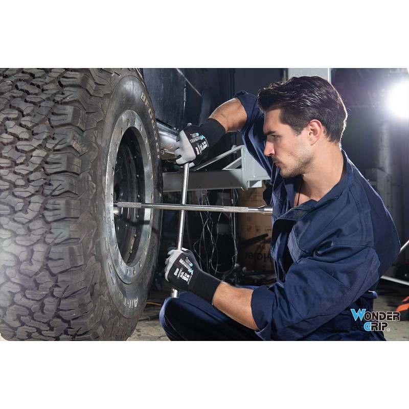 Wonder Grip WG-555 Duo - Work Gloves with Nylon Material