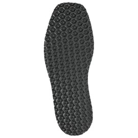 Shoe Repair Sole "Black Star" - Cellular Rubber Long Sole - Shoe Sole - Non-Slip Sole - Rubber Soles for Sticking on - Shoe Soles Repair Made in Germany (Thickness 4 mm), black