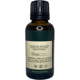 Aceite para Barba Argán, Almendra & Cedro - Natura Alpha 30 ml