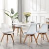 UOCFYK Dining Chairs Set of 4, Kitchen Chairs with PU