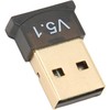 USB Bluetooth Adapter, Mini Bluetooth 5.1 Dongle Receiver, Built-in Antenna,