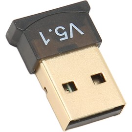 USB Bluetooth Adapter, Mini Bluetooth 5.1 Dongle Receiver, Built-in Antenna, For PC And Laptop, Supports Windows 11, 10, 8, 7, Vista XP 32/64 Bit, Plug And Play