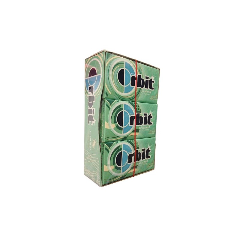 Orbit Sugar Gum Sweet Mint 12 pack (14 Ct Per
