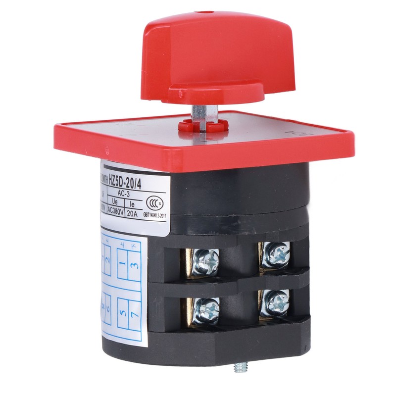 Changeover Switch 2 Pole 3 Position Cam Changeover Control Selector