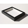 4x4 Shadowbox Gallery Wood Frames - Black DEEP Shadow Box